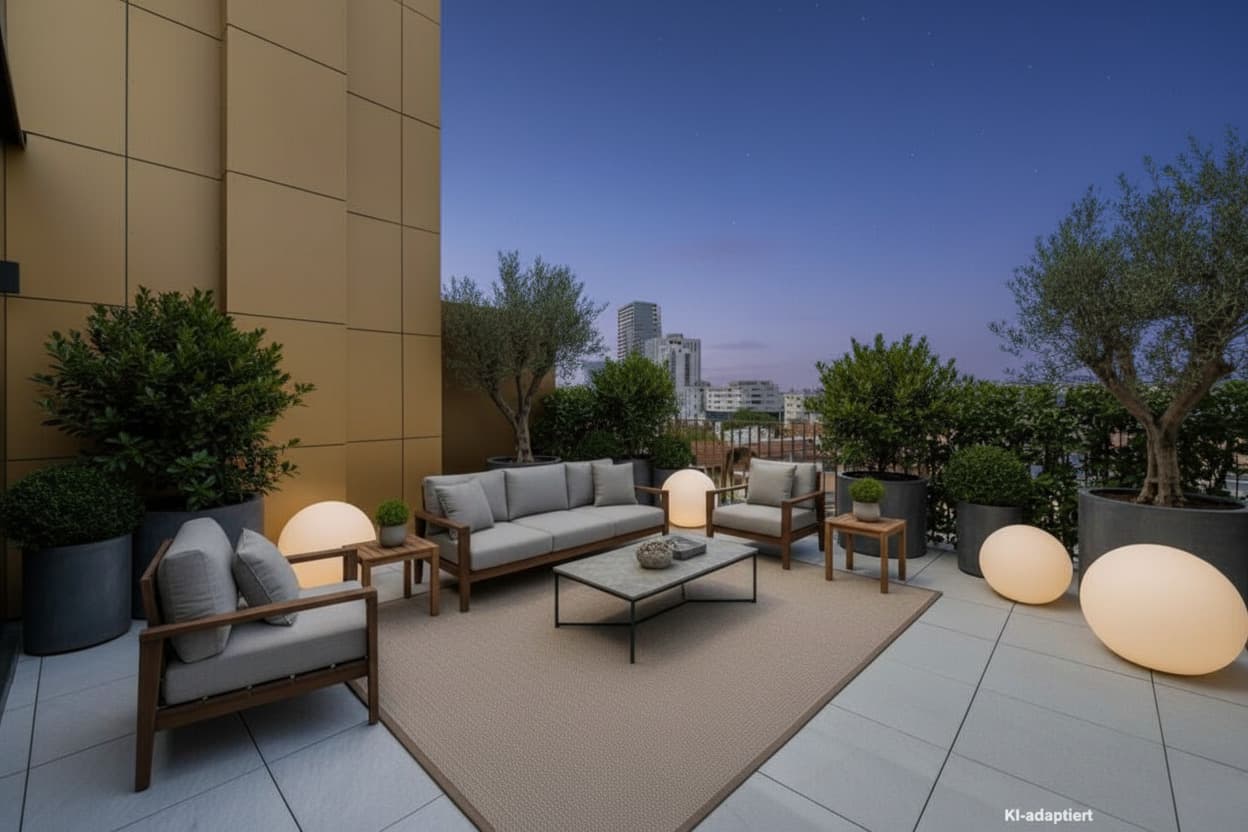 Provisionsfrei! 3 - Zimmer DG-Wohnung im Erstbezug mit großzügigen Terrassen