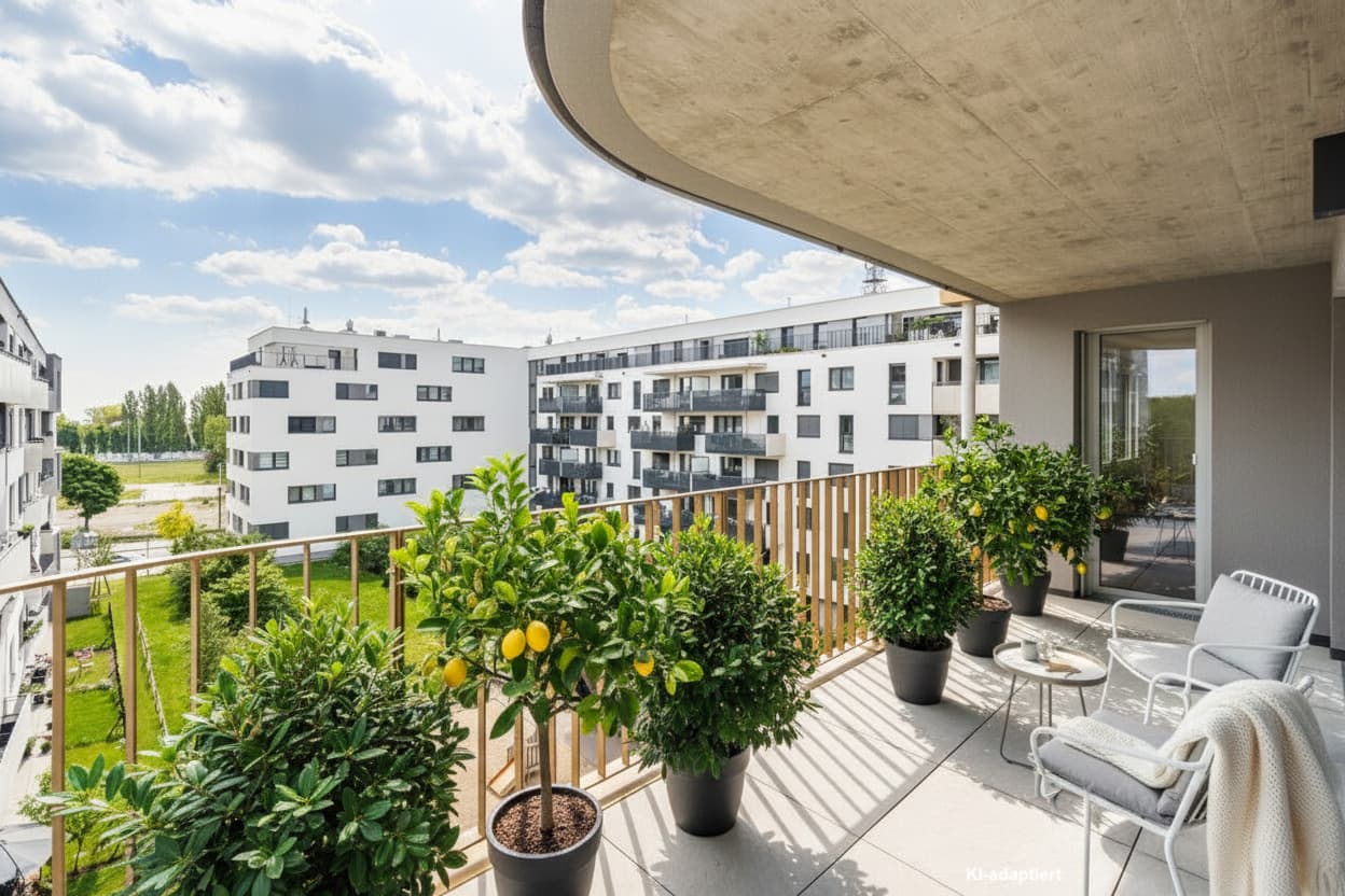 Provisionsfrei! Großzügige 2 - Zimmer Wohnung im Erstbezug mit sonniger Freifläche