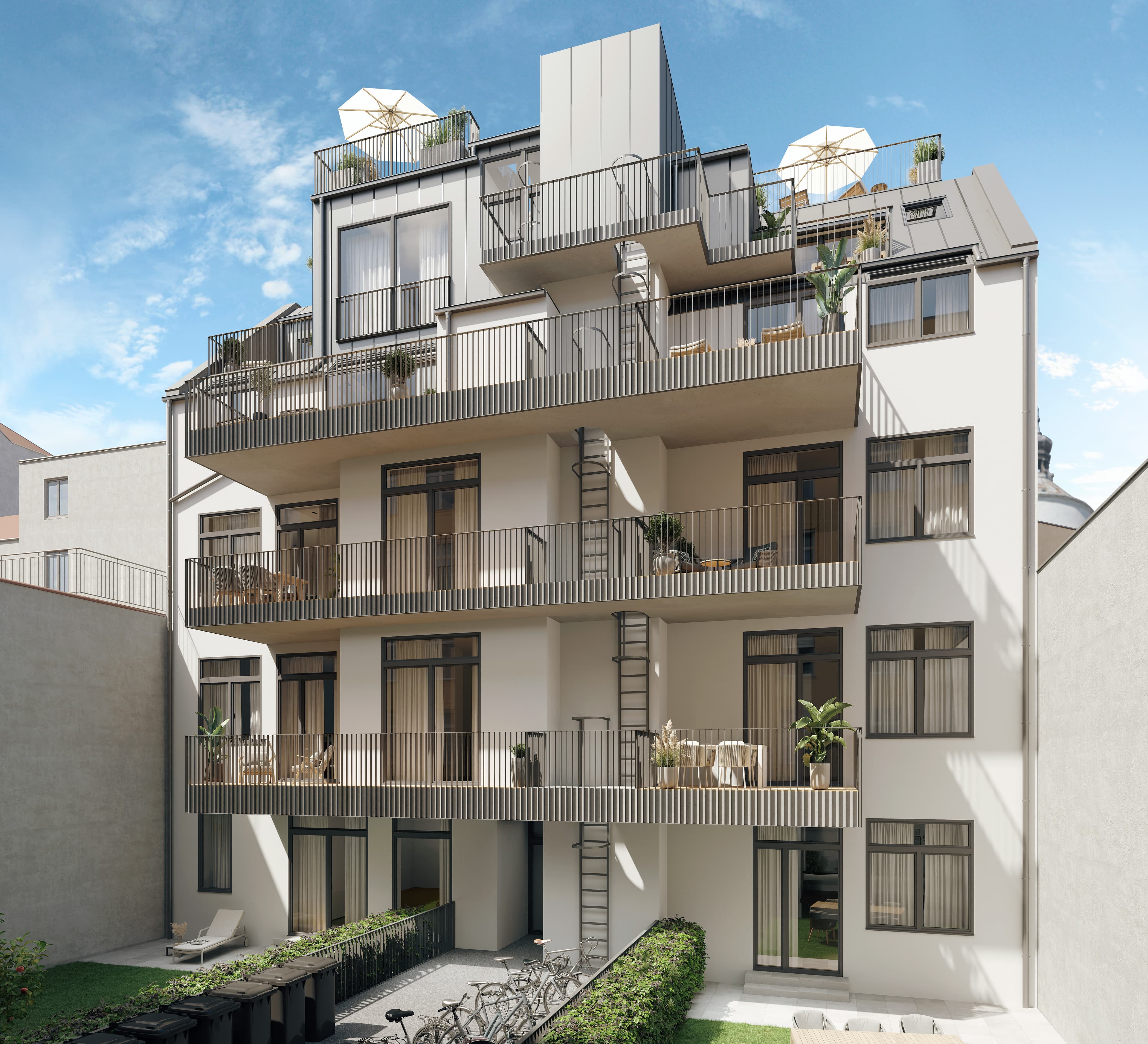 3-Room Apartment with Balcony!