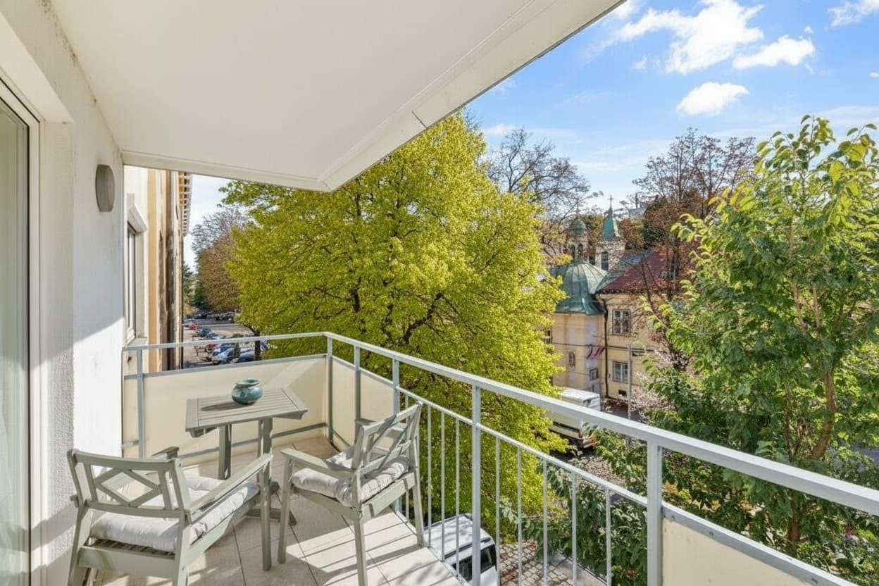 Charmante, südwestseitige Familienwohnung mit Balkon in Gersthof