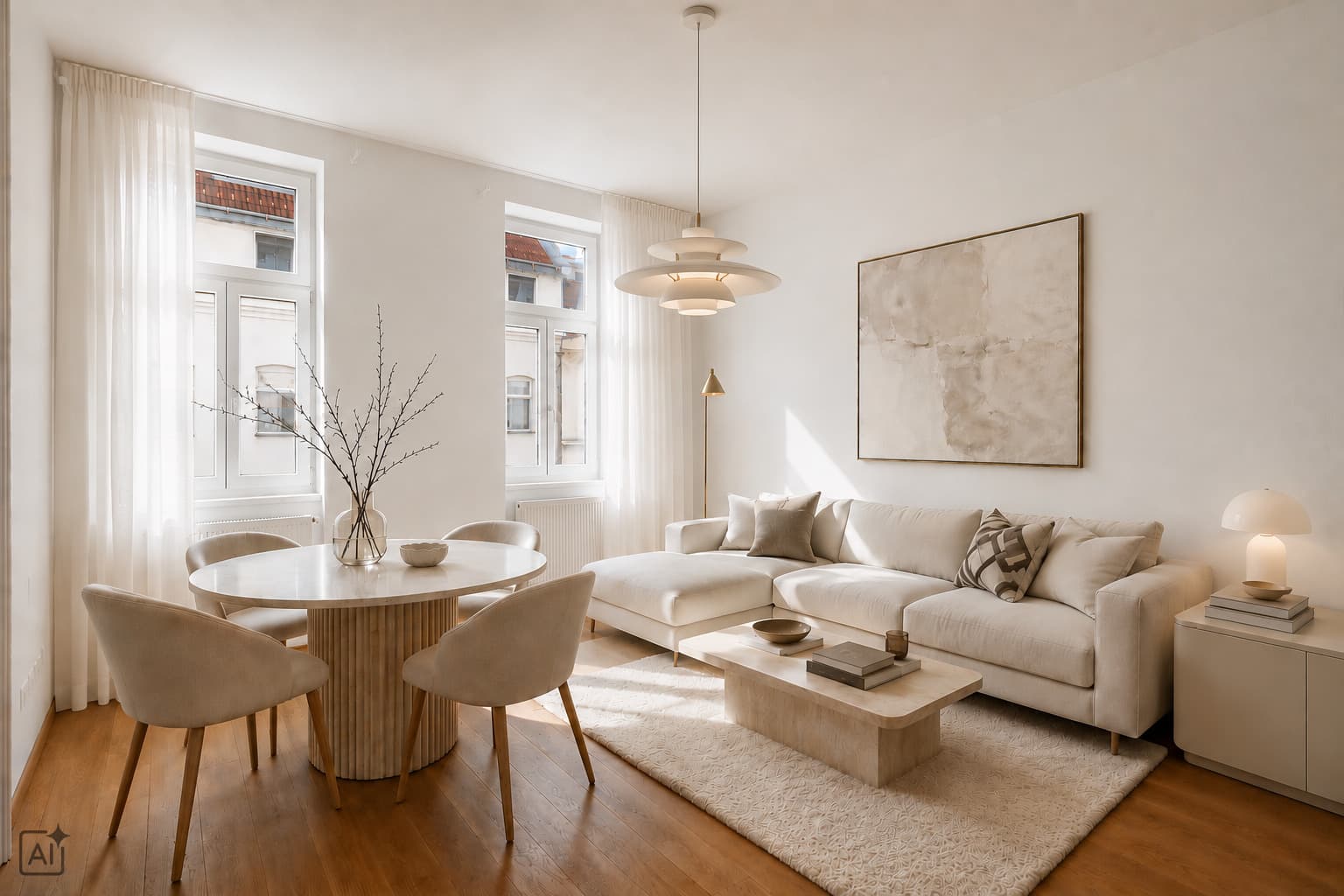 Wunderschöne 4-ZIMMER-ALTBAUWOHNUNG mit Balkon nahe Schlossquadrat