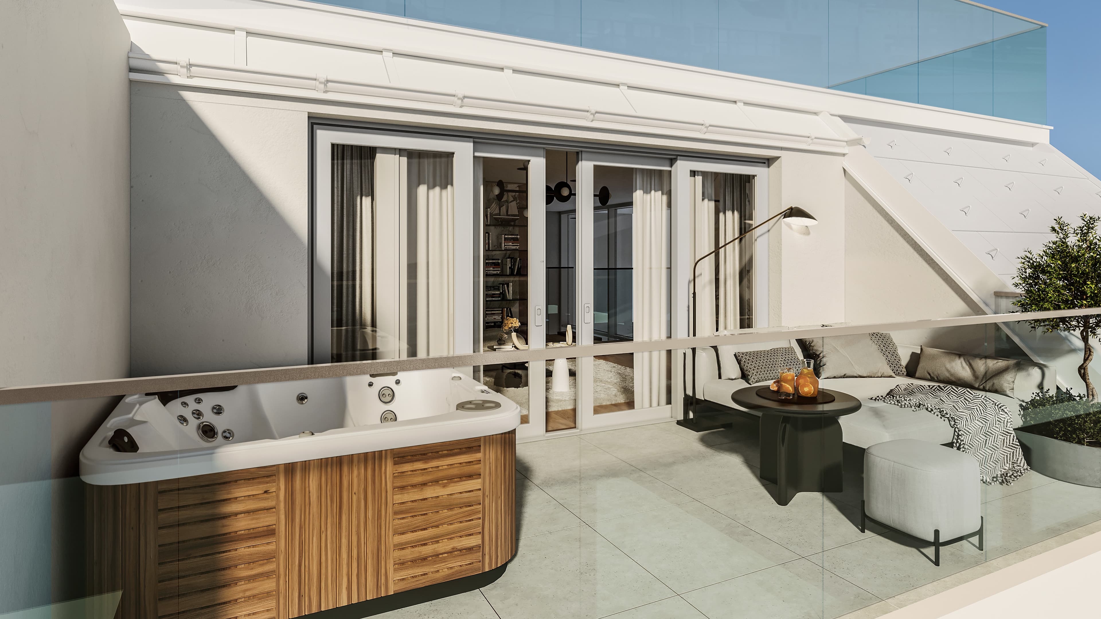 Werdertorgasse 6 Terrasse