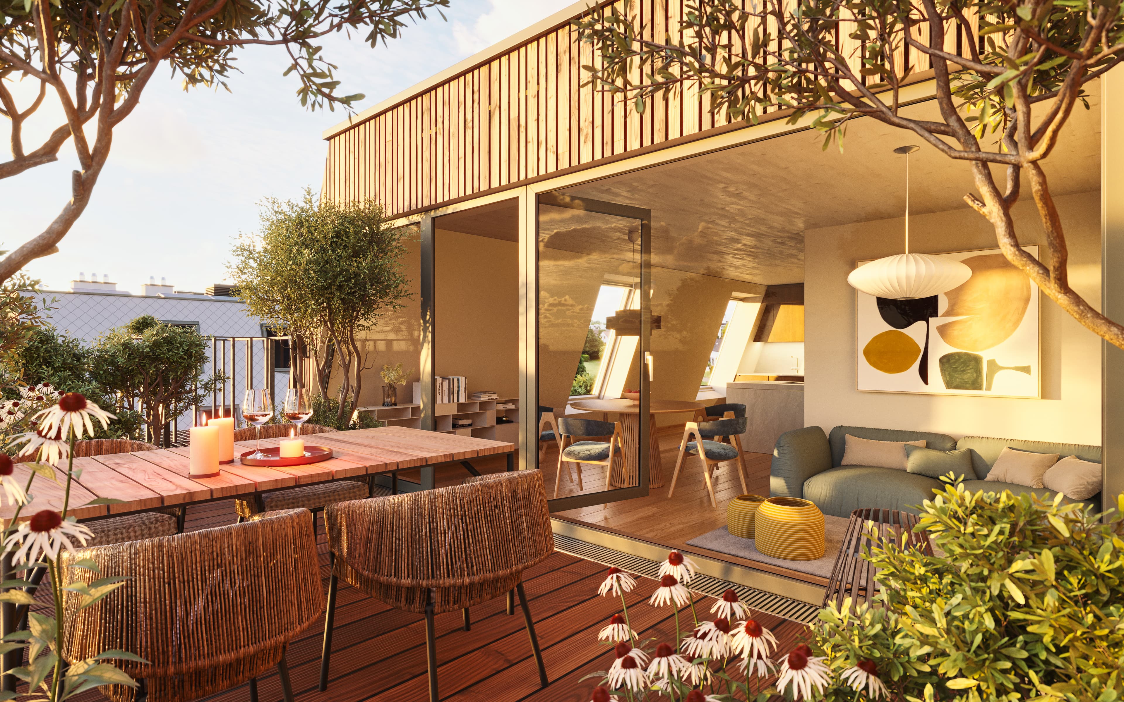 Terrassenansicht Franziska-Fast-Gasse