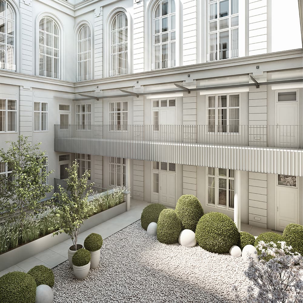 Berggasse Innenhof