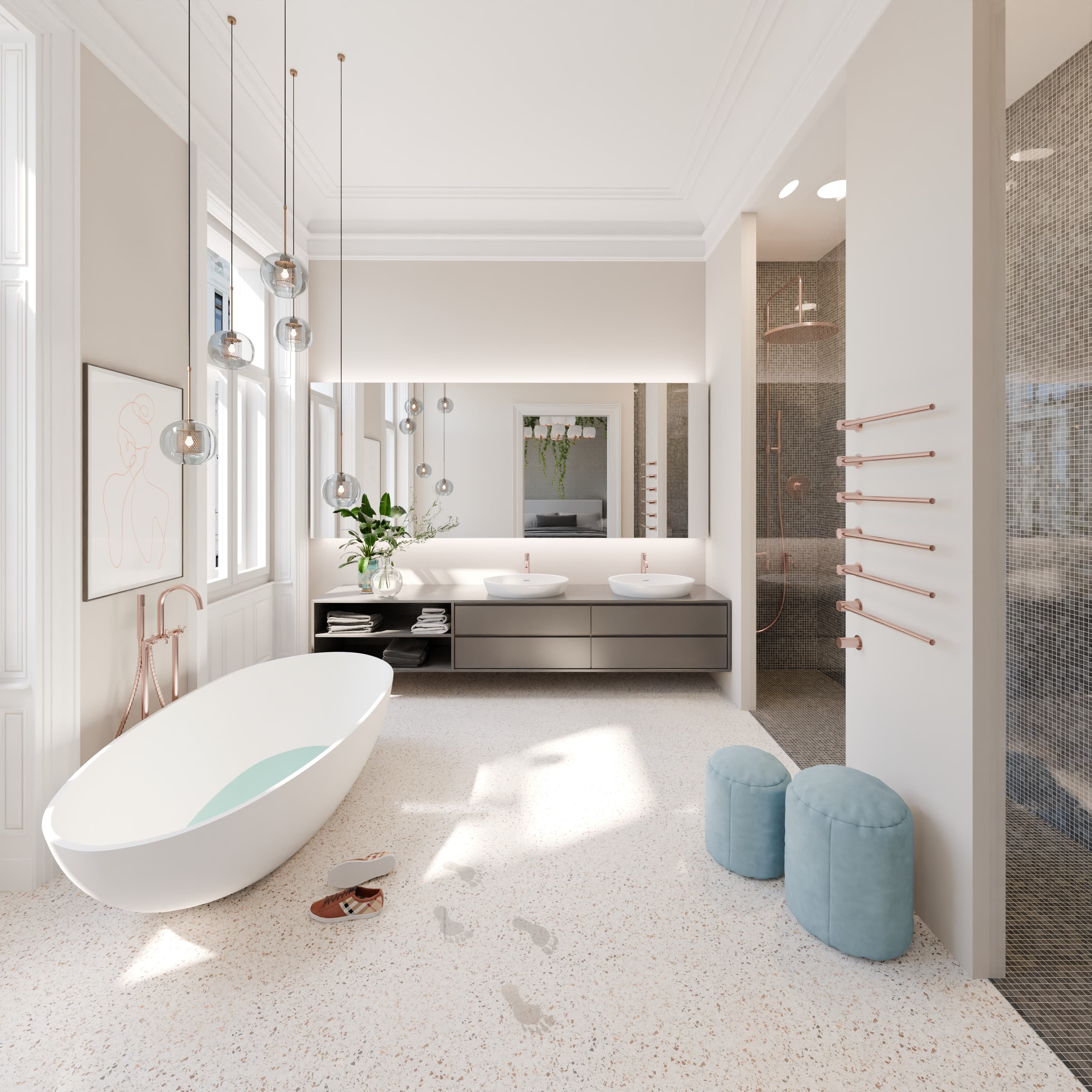 Badezimmer Wipplingerstraße