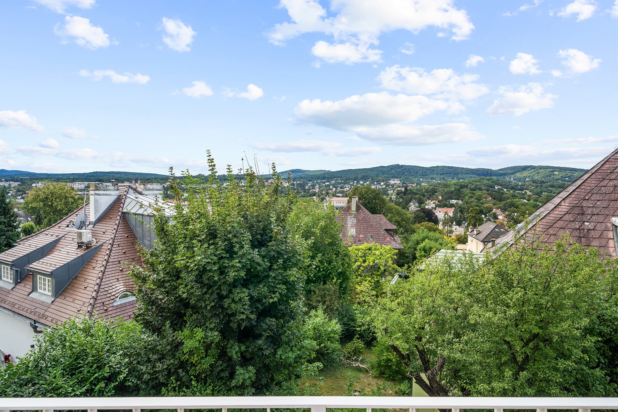 Ausblick Balkon