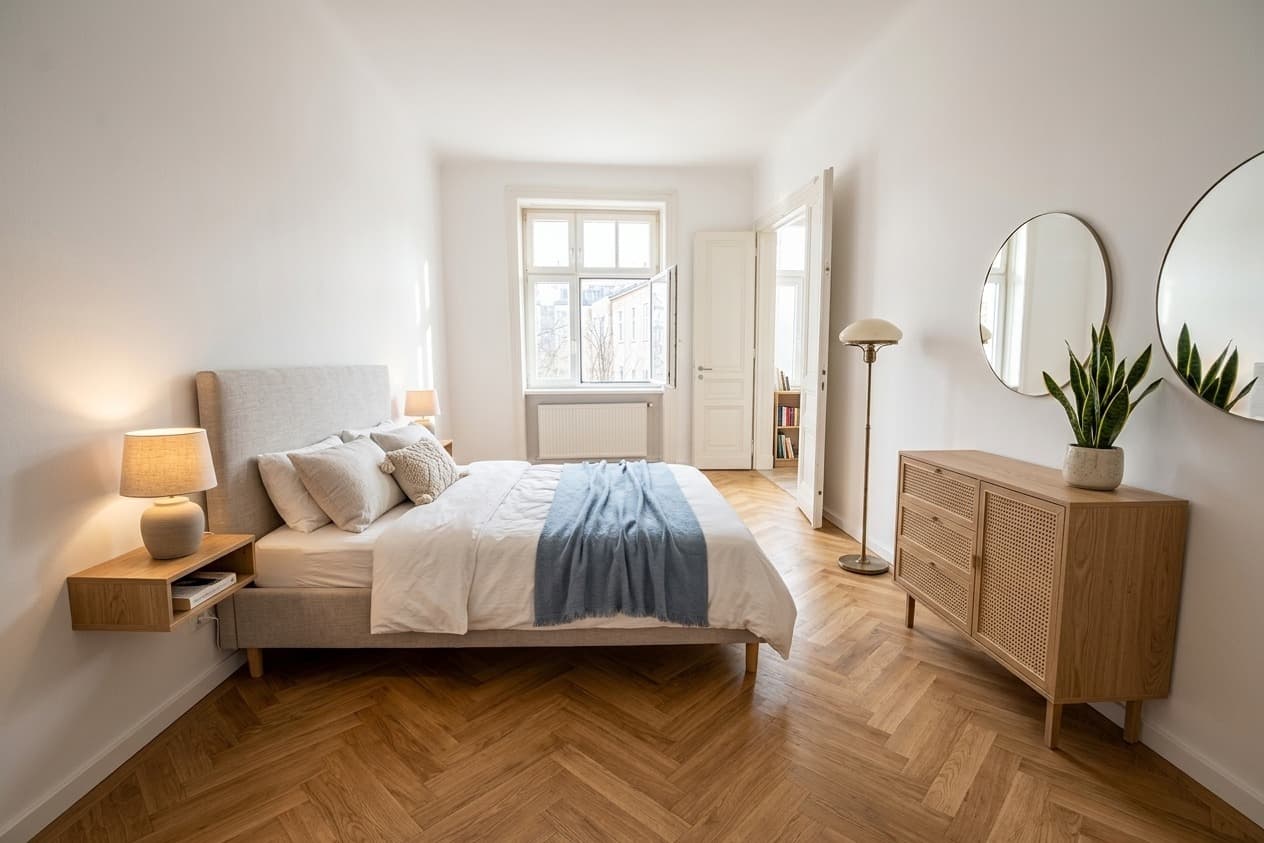 Möblierungsvorschlag nach Sanierung-Schlafzimmer Top 10