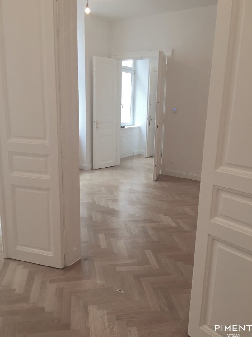 Blick ins Wohnzimmer