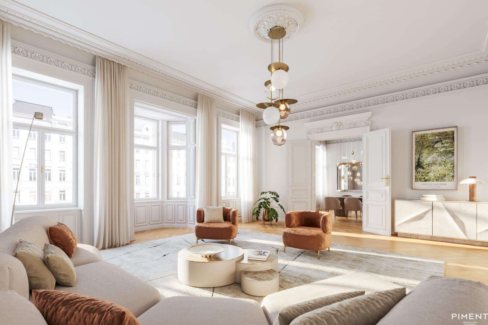 THE CREST - Viennese Living Anno 1883 THE CREST - Viennese Living Anno 1883