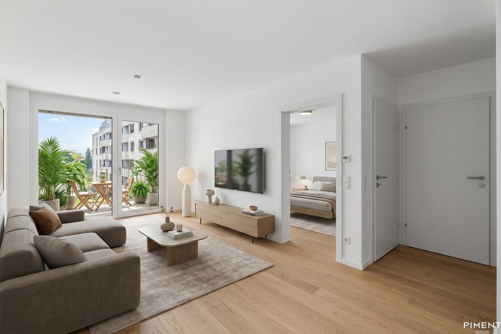 Provisionsfrei! Sonnige 2 - Zimmer Wohnung im Erstbezug mit Loggia Provisionsfrei! Sonnige 2 - Zimmer Wohnung im Erstbezug mit Loggia